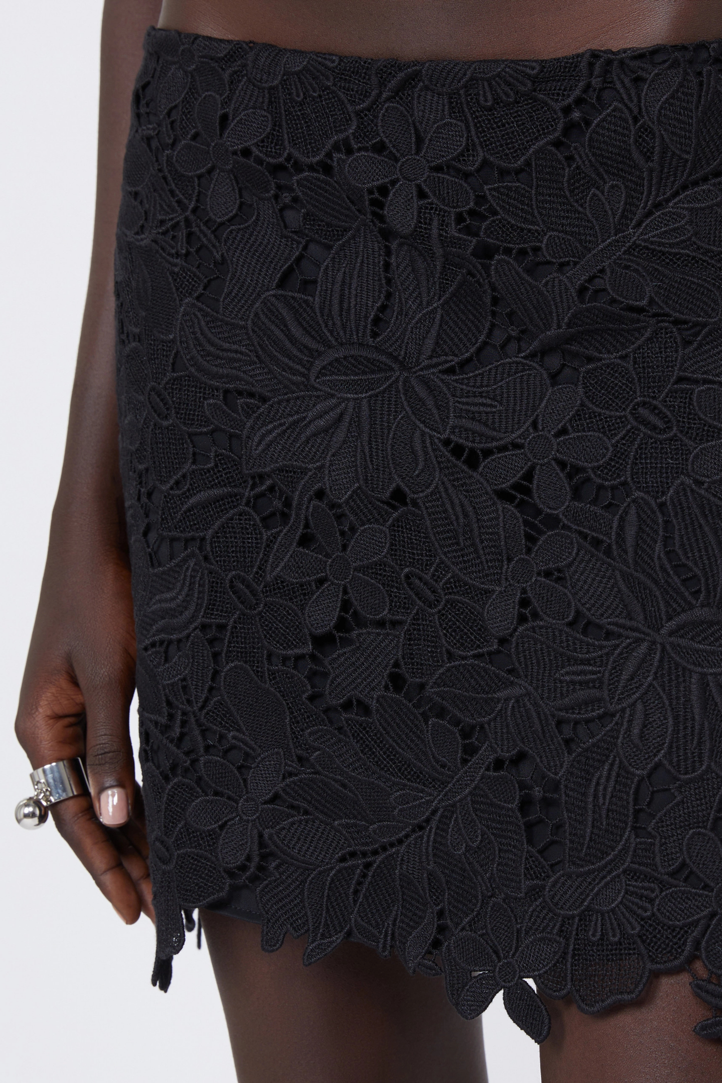 Rock Bora Macramé in SchwarzSportmax - Anita Hass