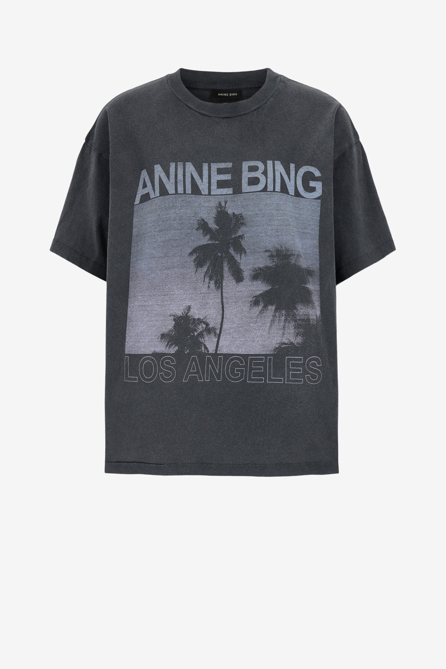 T-shirt Cade Palms in gewassen grijs