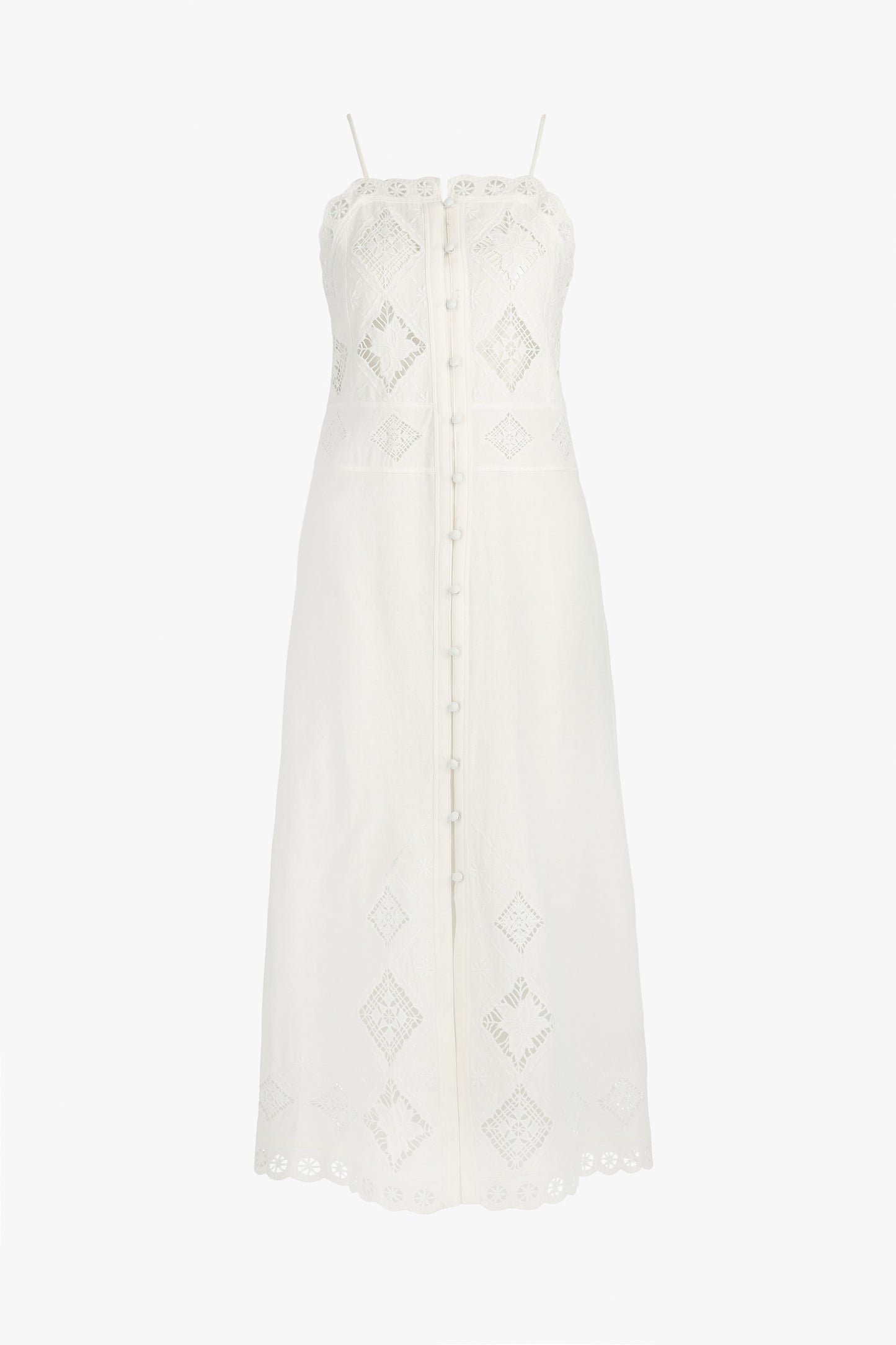 Nelsane dress in white