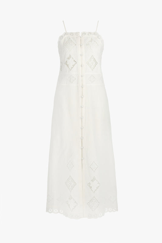 Nelsane dress in white