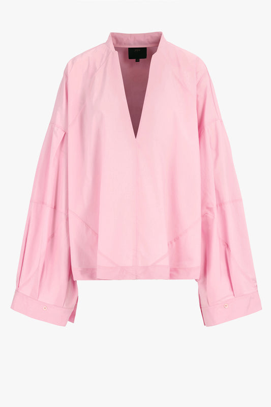 Blouse Clo Clo en coton rose