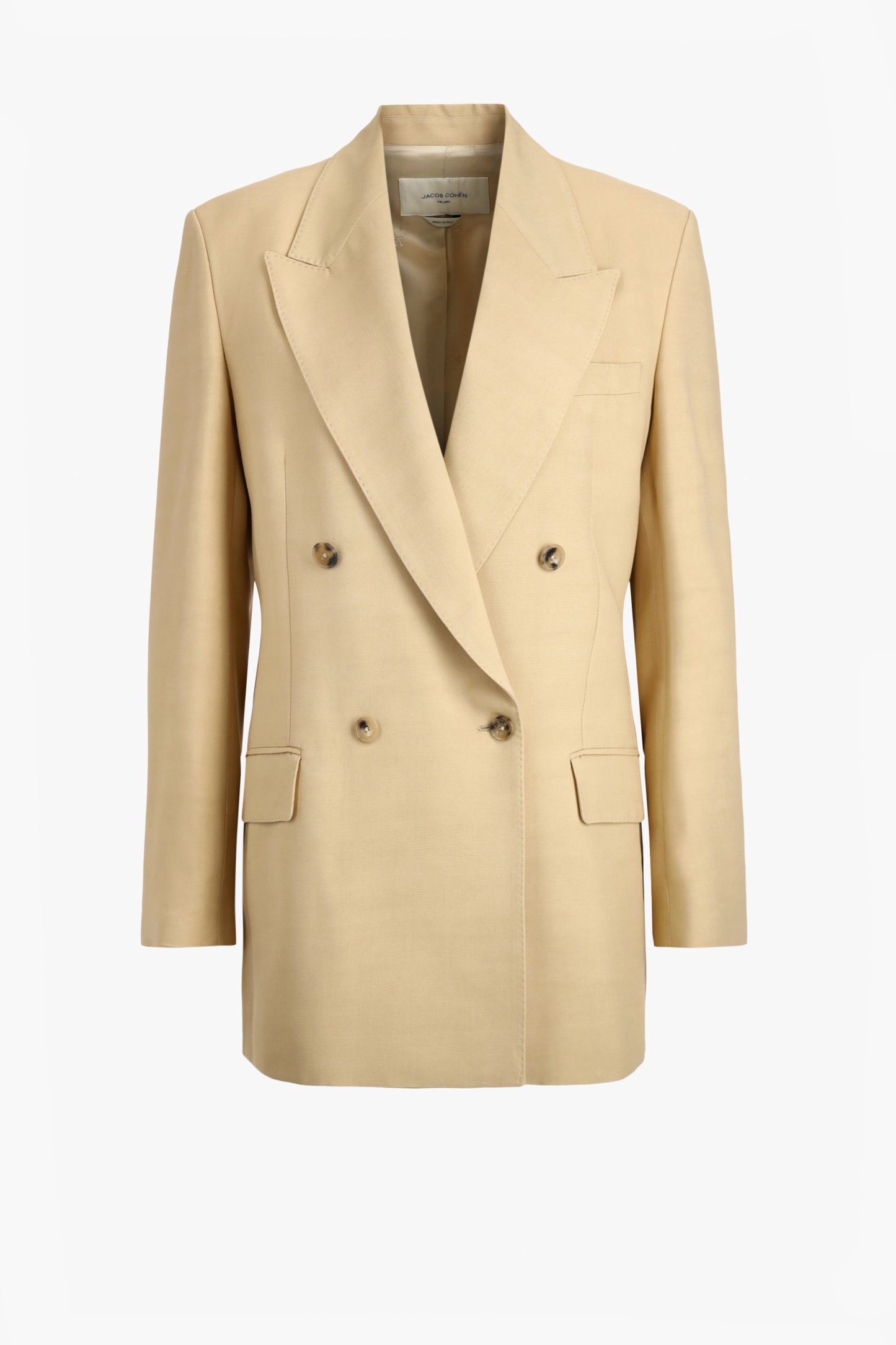 Blazer en sable chaud beige