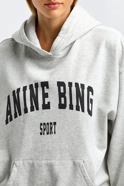 Sweatshirt Harvey in Heather GreyAnine Bing - Anita Hass