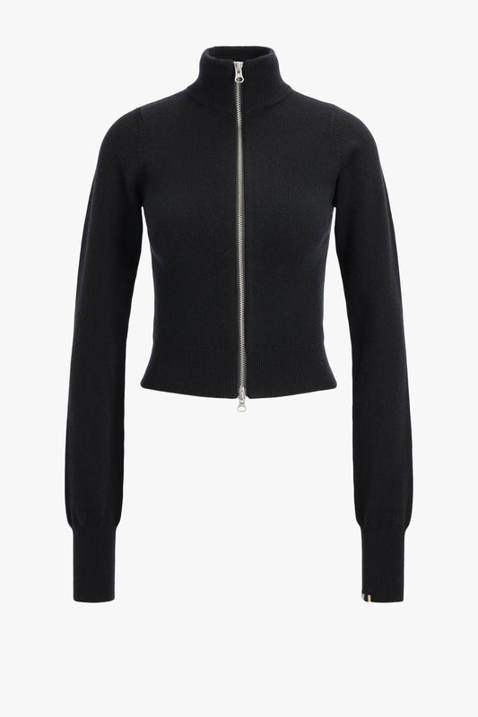 Cardigan N°302 Lemon in RavenExtreme Cashmere - Anita Hass