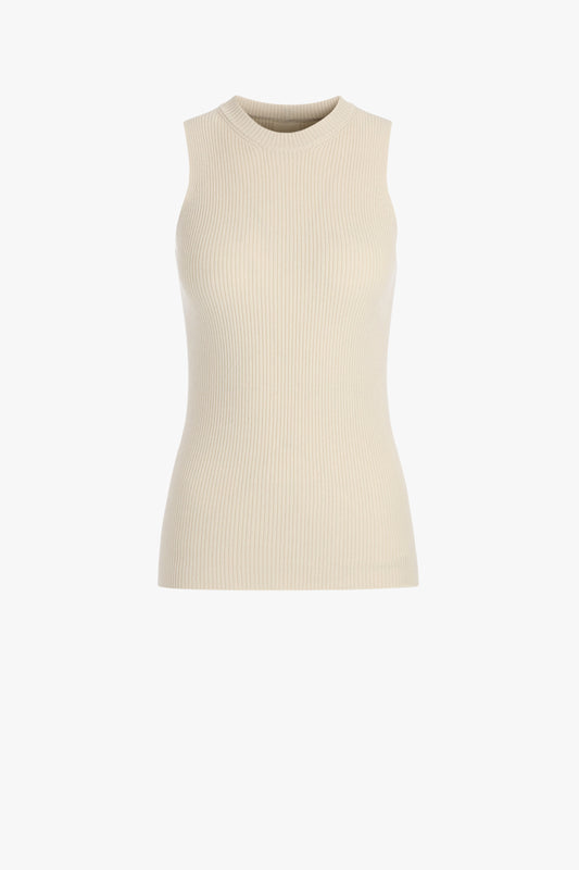 Stricktop Ribbed in NaturalRick Owens - Anita Hass