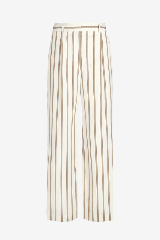 Hose Hudson in White/KhakiTWP Clothing - Anita Hass