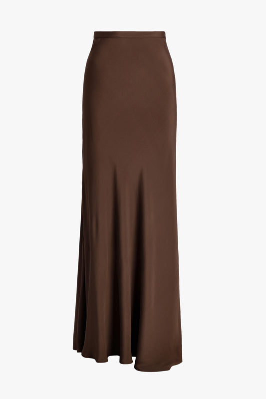 Fluent skirt in brown