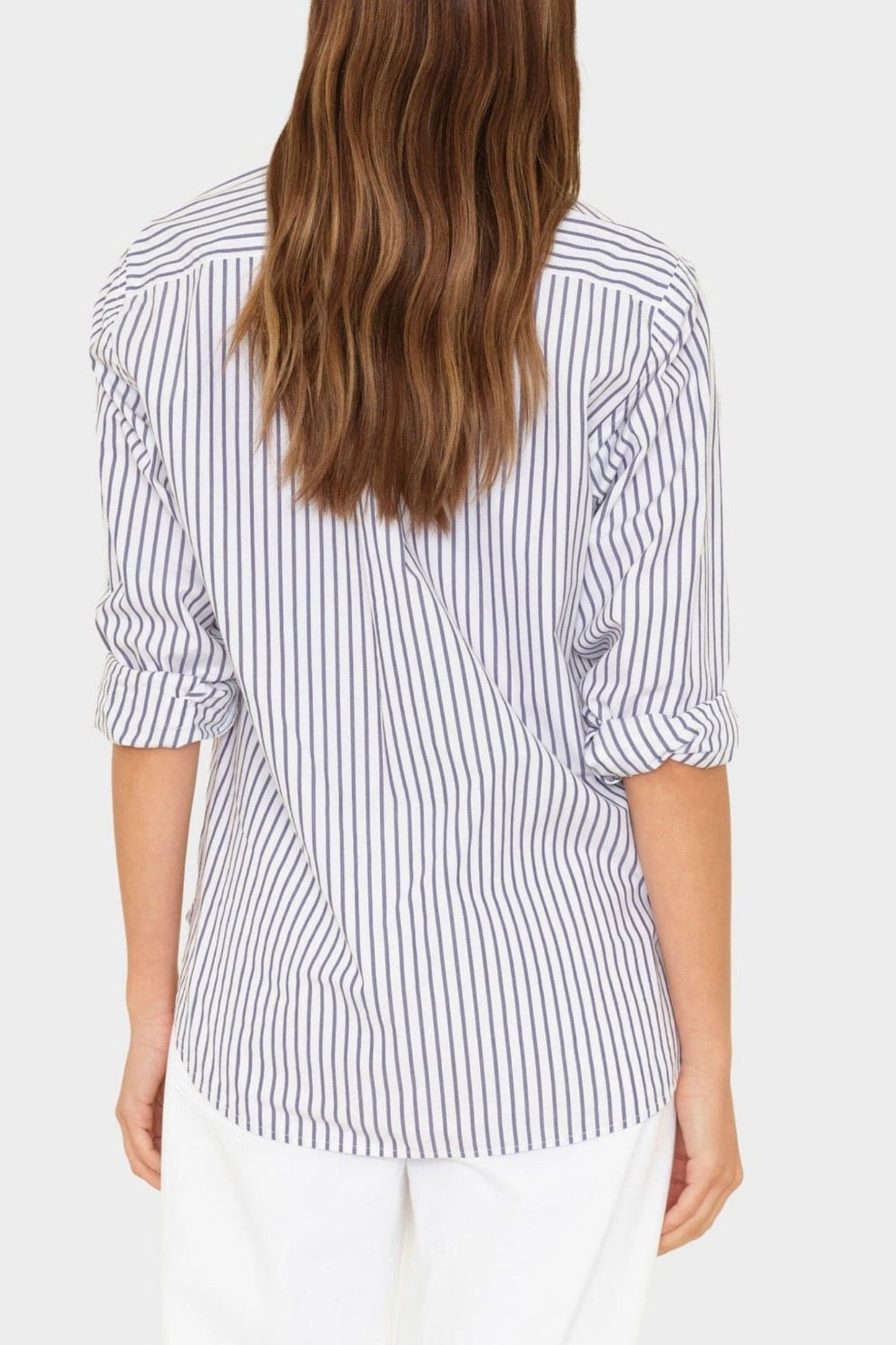 Beau blouse in windy blue