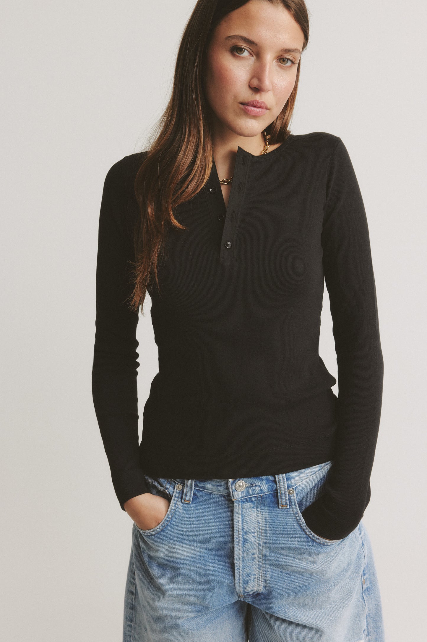 Longsleeve Gale in SchwarzAnita Hass - Anita Hass