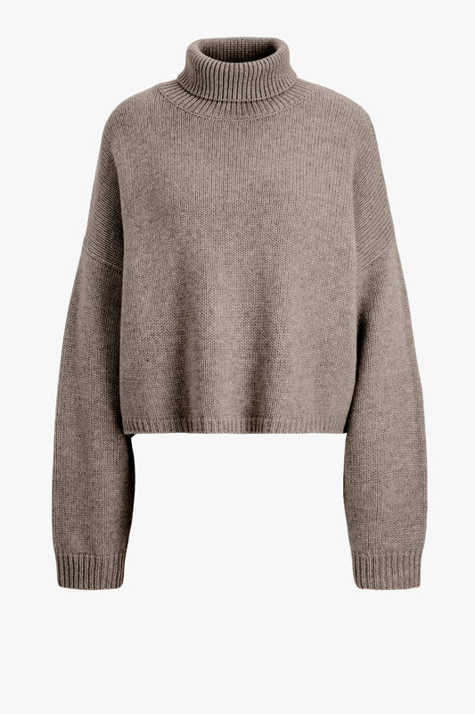 Zerlina sweater in truffle