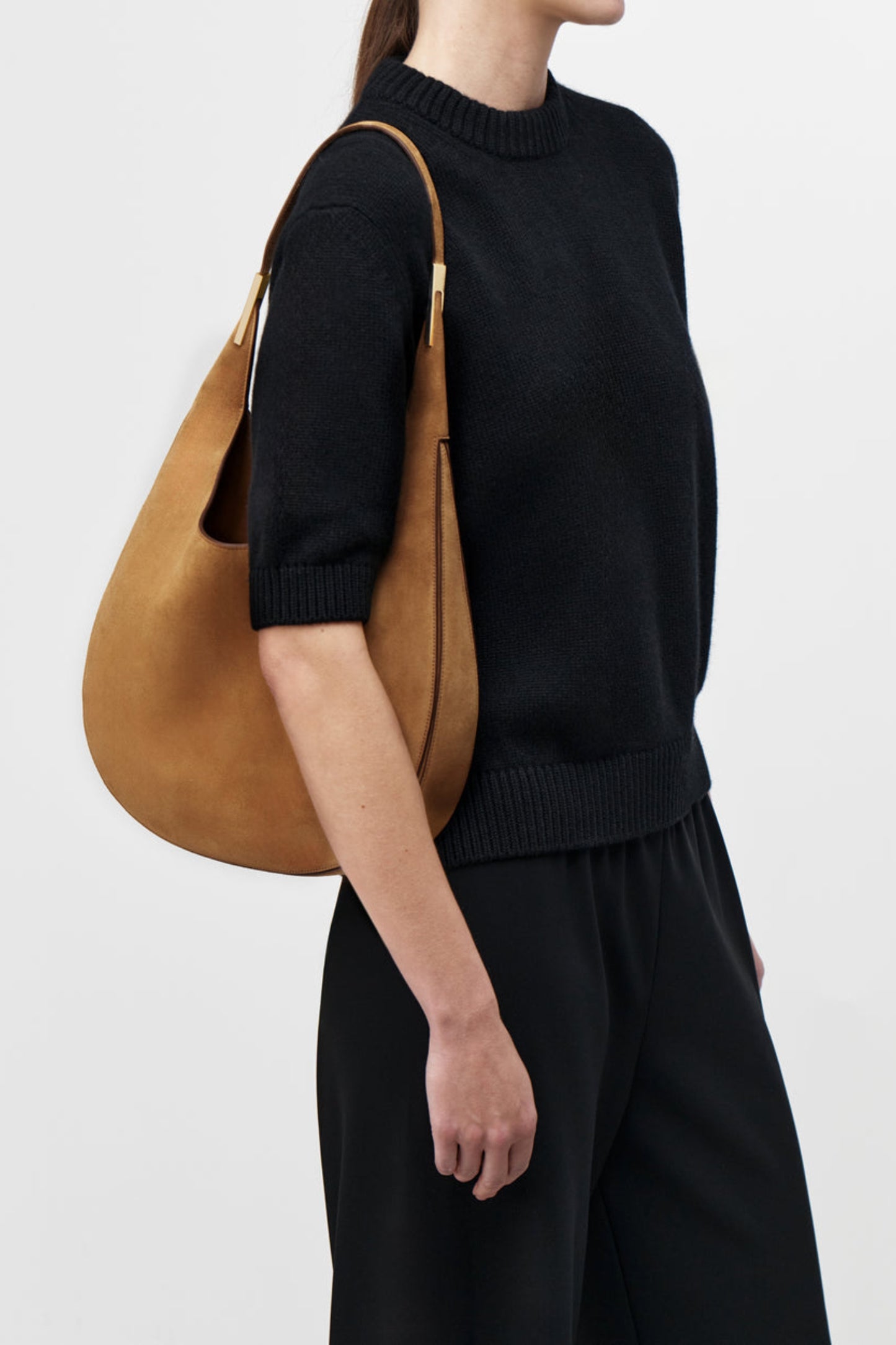 Tasche Florence in Suede Saddle