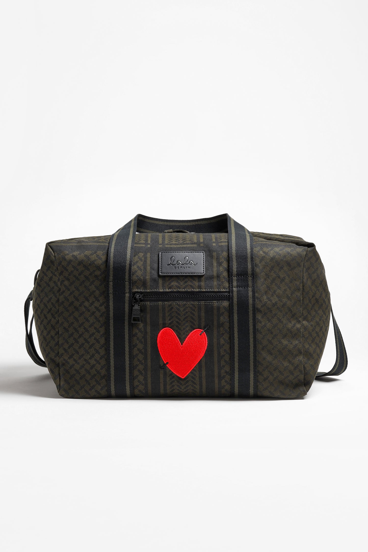 Bag Muriel 'Heart' in olive