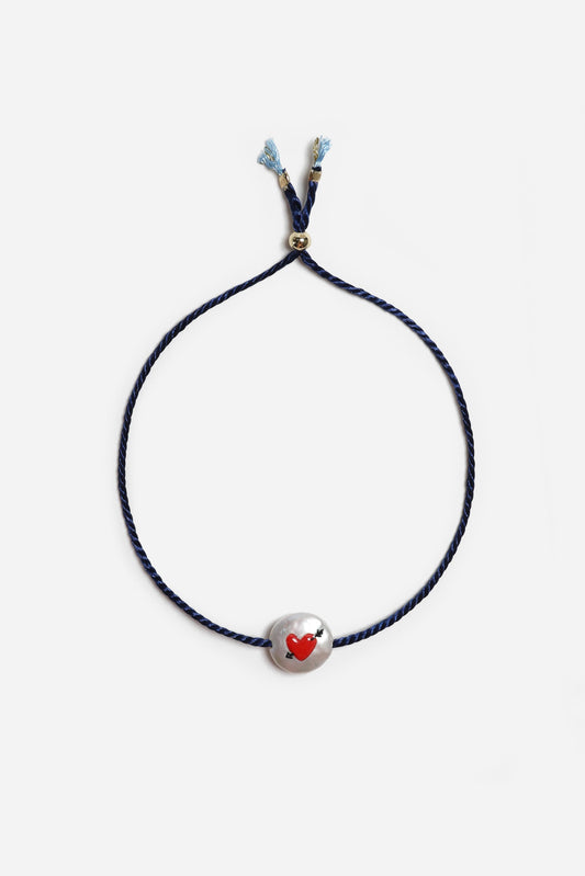 Armband Pearl in Dark Navy TwistedSorbet Island x Anita Hass - Anita Hass
