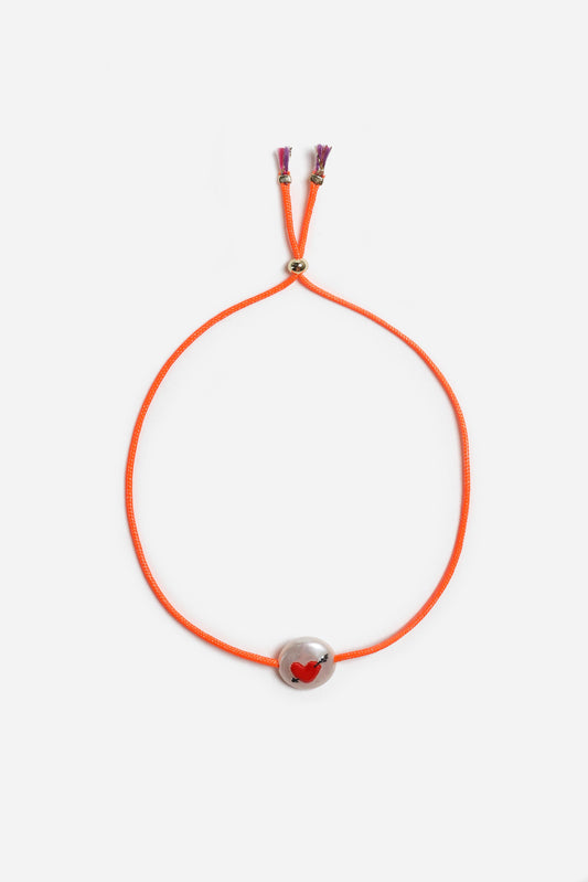 Armband Pearl in Neon OrangeSorbet Island x Anita Hass - Anita Hass
