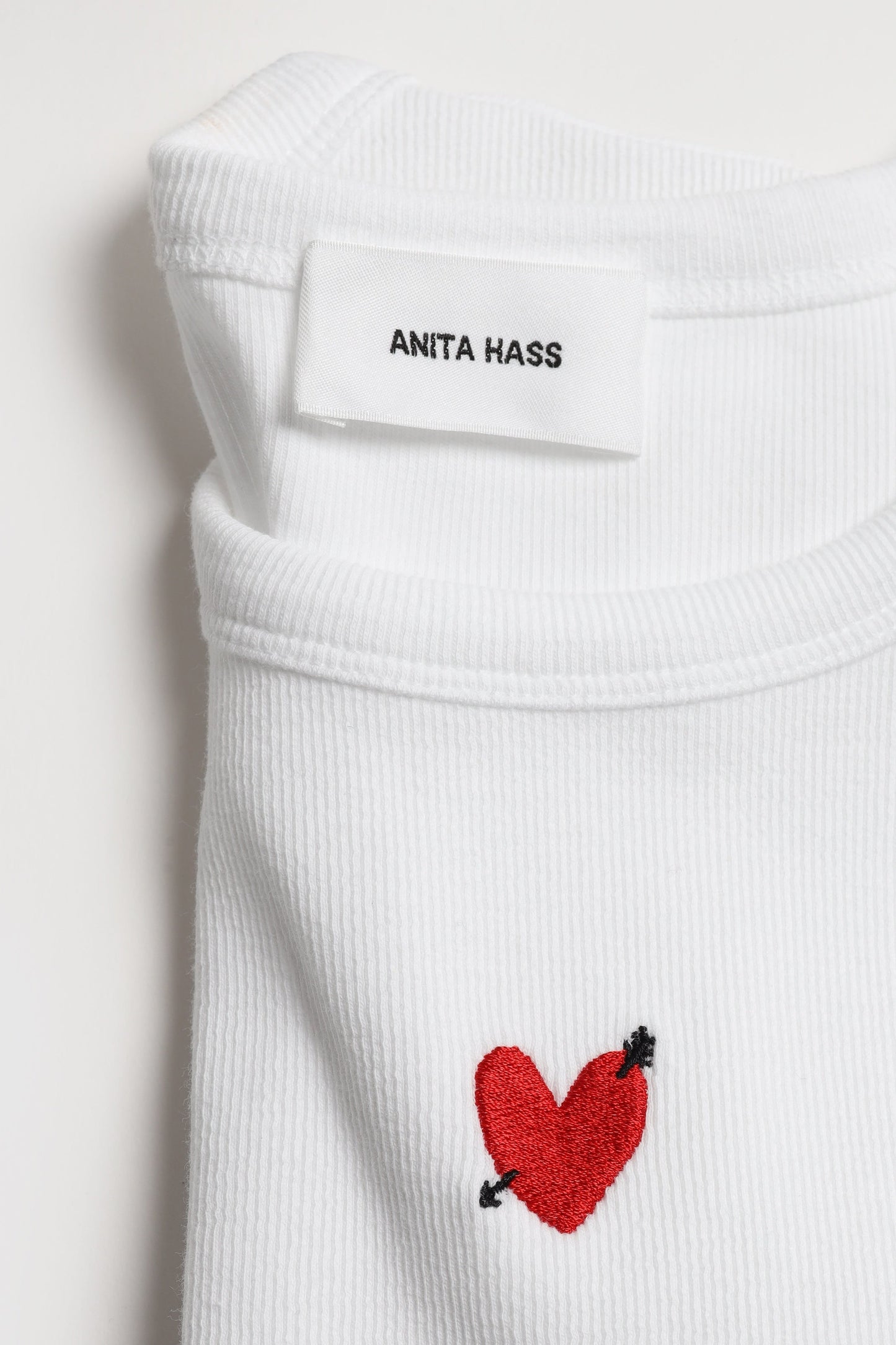 Baby Tee Heart in WeißAnita Hass - Anita Hass
