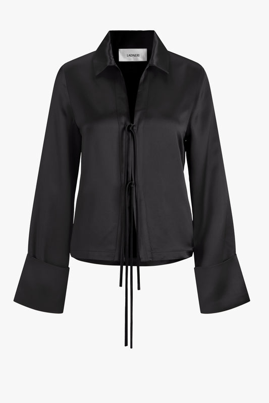 Bluse Bow in SchwarzLadneri - Anita Hass