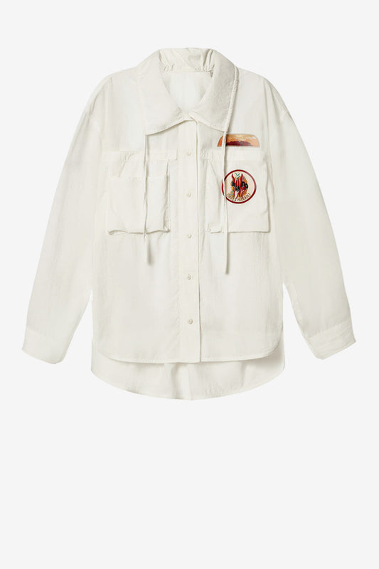 Chely blouse in white