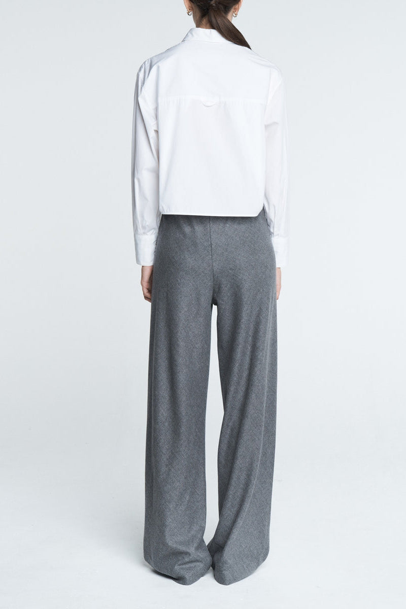 Bluse Cropped in WeißMaria McManus - Anita Hass