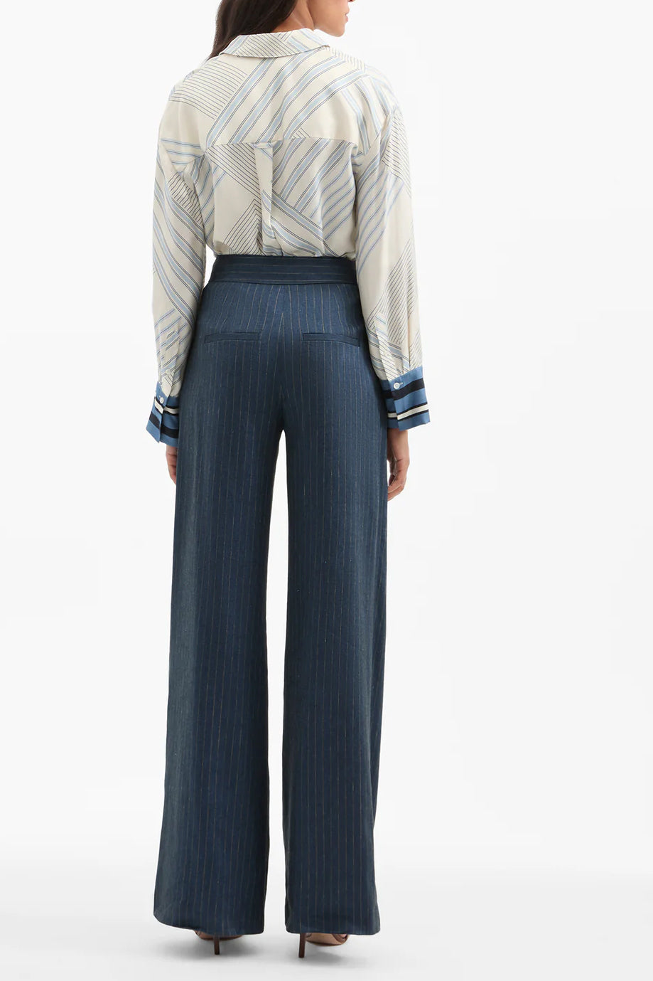 Hose Rimini in Blue/DoveVeronica Beard - Anita Hass