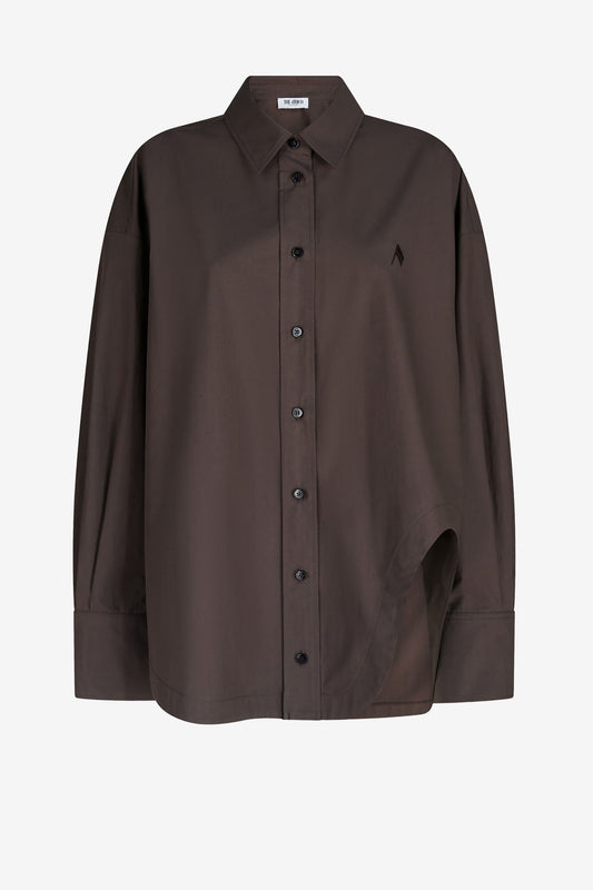 Bluse Diana in Dark BrownThe Attico - Anita Hass