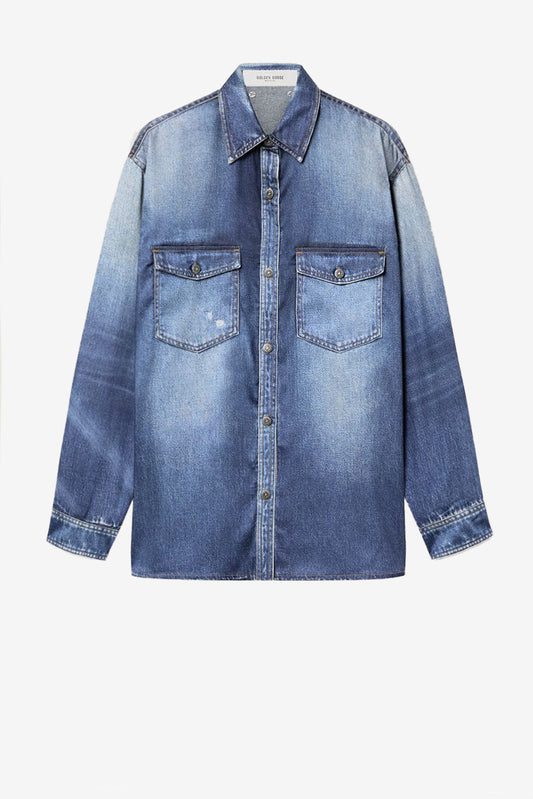 Patty blouse in blue