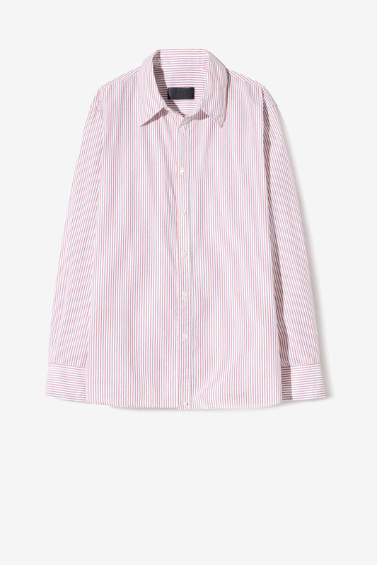 Raphael Stripe blouse in red/blue