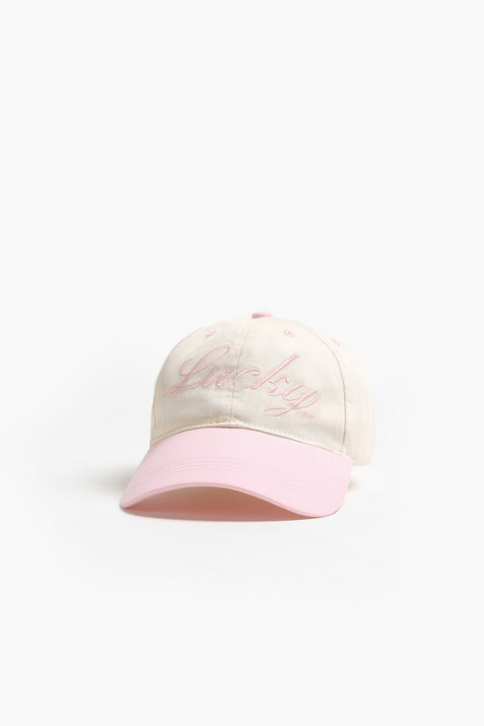 Cap Lucky in Ivory/BlushAnita Hass - Anita Hass