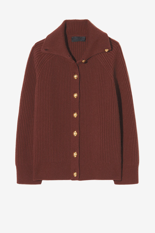 Cardigan Deryl in Dark RustNili Lotan - Anita Hass