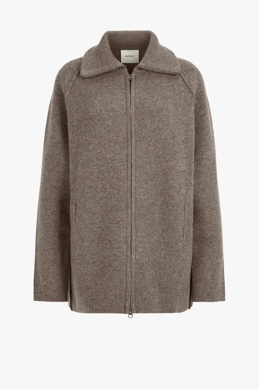 Cardigan Gardenia in Truffle