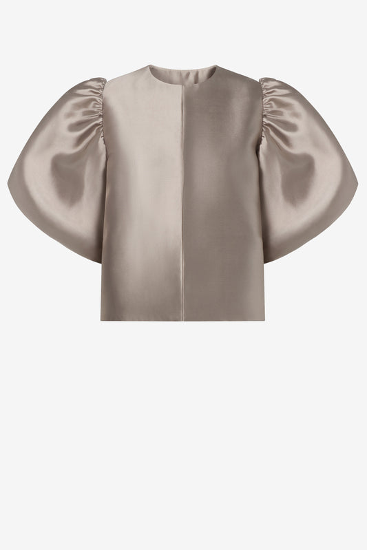 Blusa Cleo en grafito