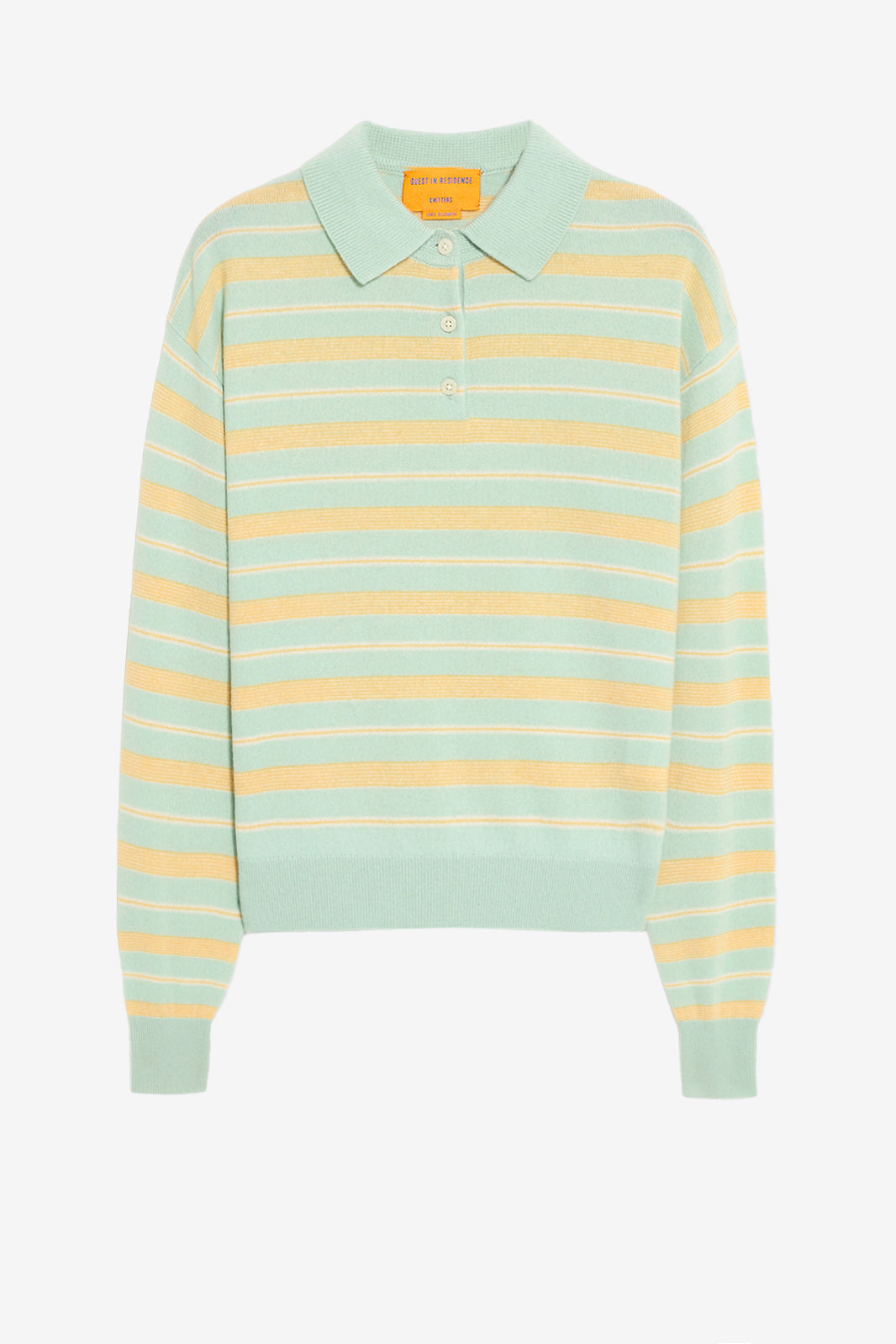Collegiate Stripe sweater in Seaglass