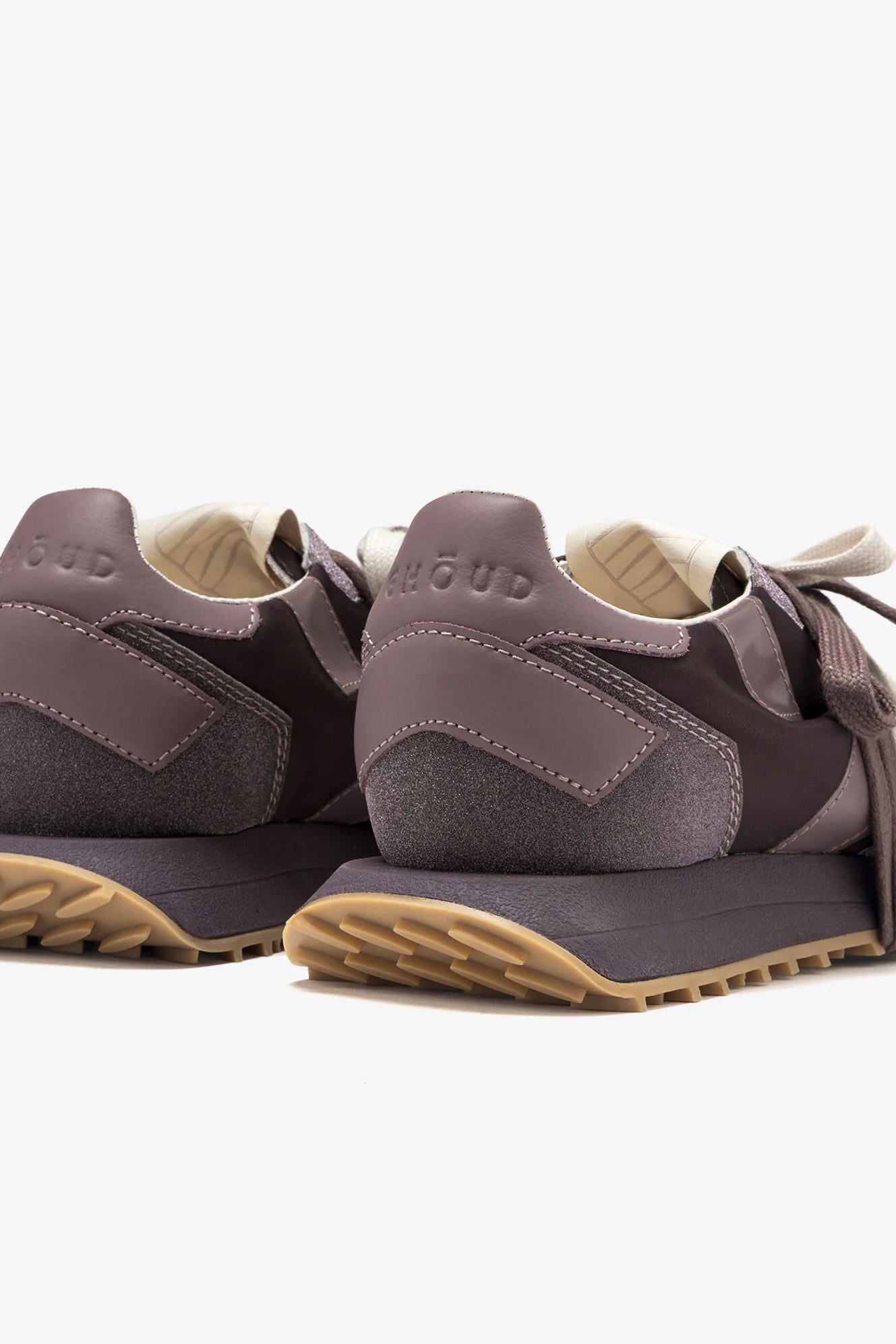 Sneaker Rush Starlight in Glitter Ruby/Nylon RubinGhoud - Anita Hass