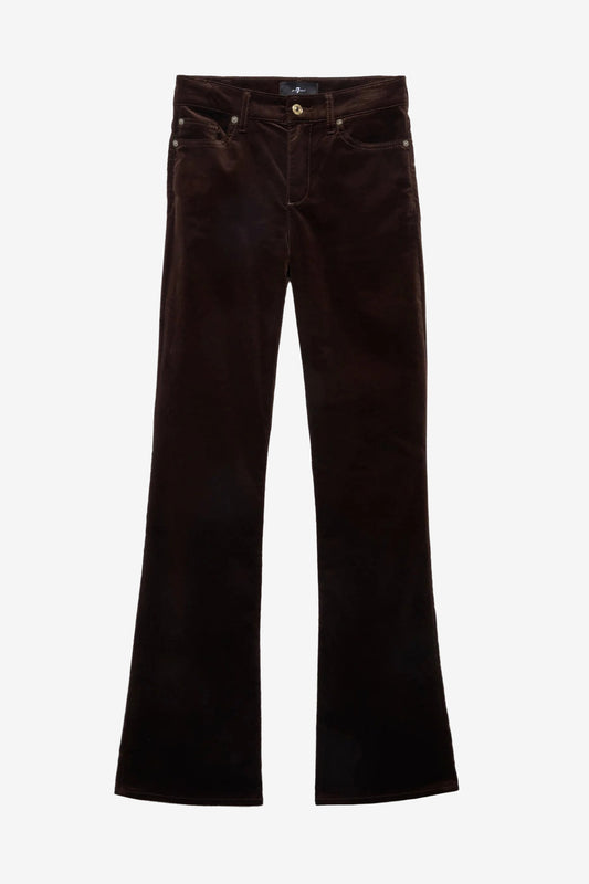Hose Leggy Bootcut in Velvet Chocolate 7 For All Mankind