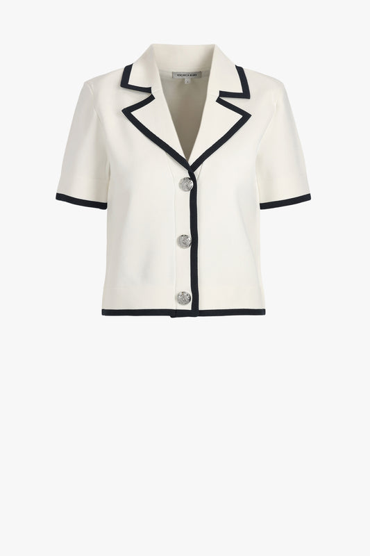 Cardigan Stovall in Off WhiteVeronica Beard - Anita Hass