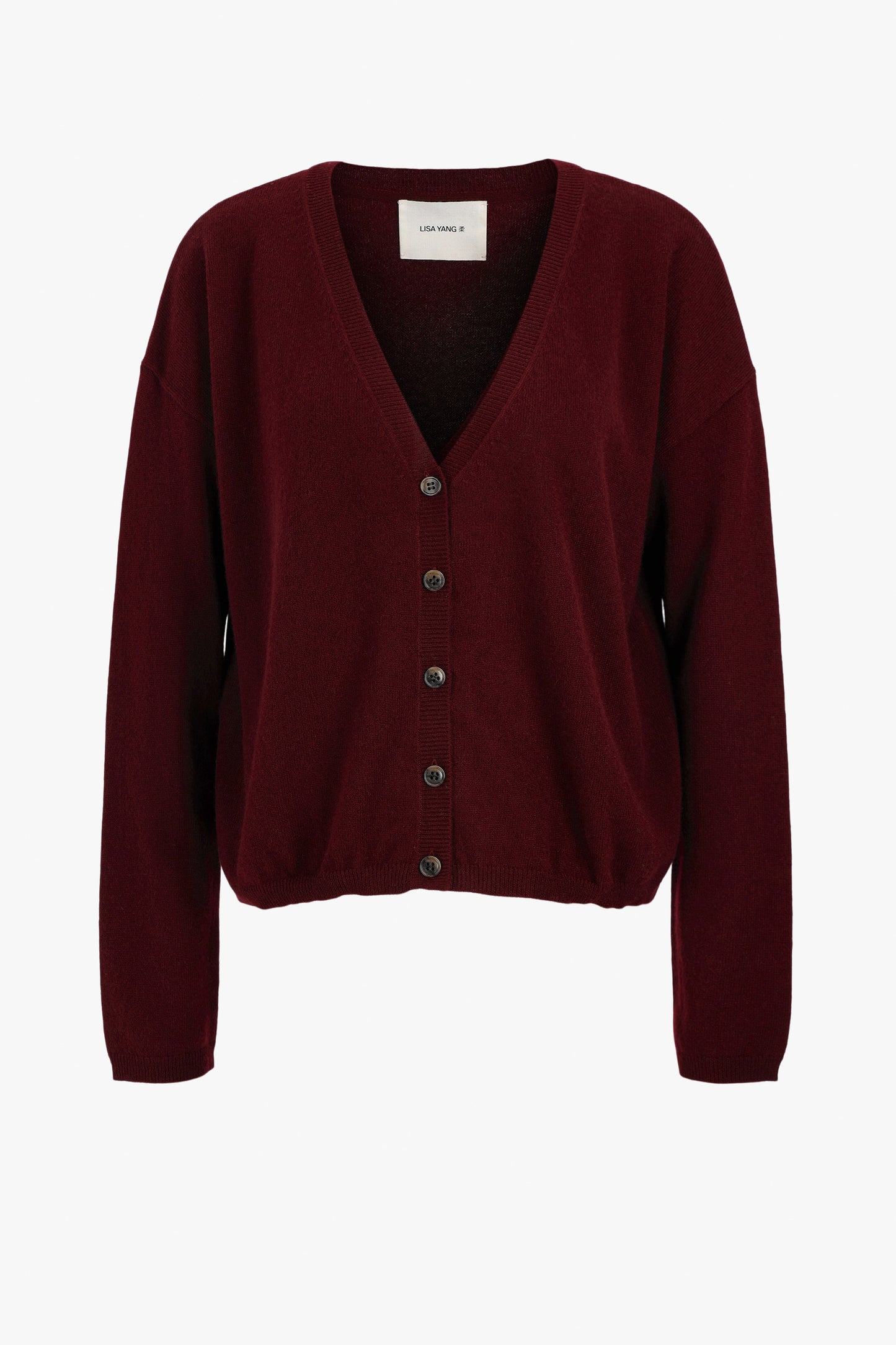 Cardigan Abby in Deep PlumLisa Yang - Anita Hass
