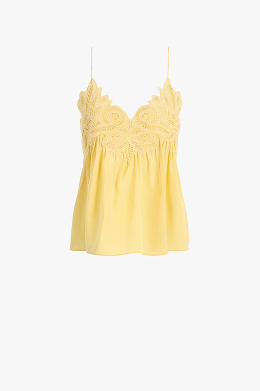 Top Rosie Lace in Dandelion