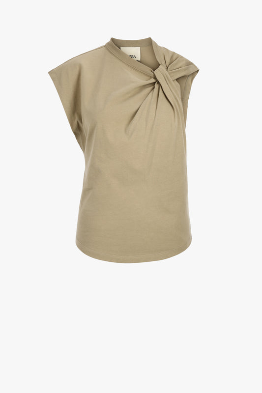 Camiseta Nayda en bronce claro