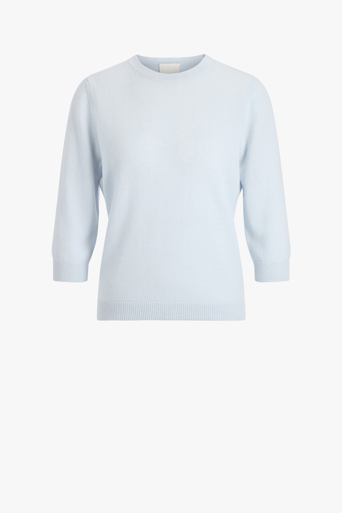 Sweater Round 3/4 in Sky Blue