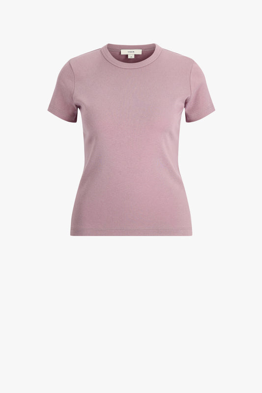 Shrunken 90's T-shirt in amethyst