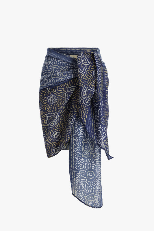 Pareo Lucilia in Blue/Light Bronze