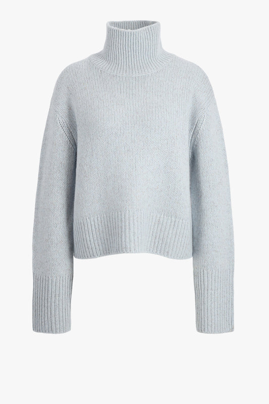 Fleur sweater in Misty Blue