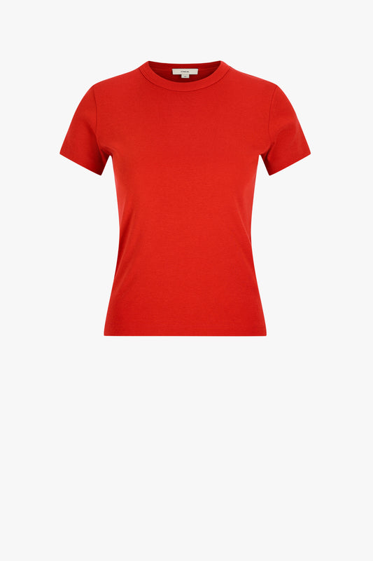 T-Shirt 90's Shrunken in Poppy