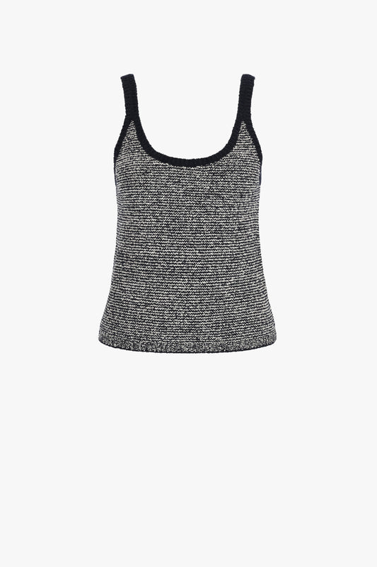 Stricktop in Coastal Blue/Oat ShellVince - Anita Hass