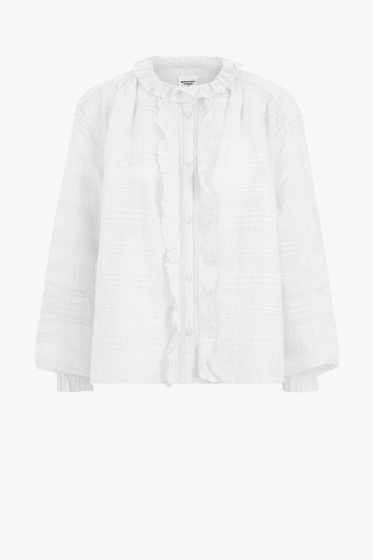 Bluse Peline in Weiß