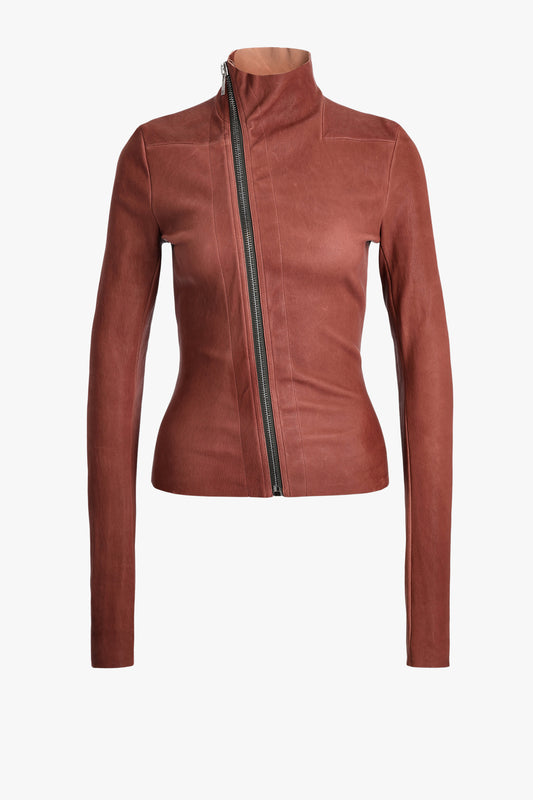 Lederjacke Gary in RosewoodRick Owens - Anita Hass