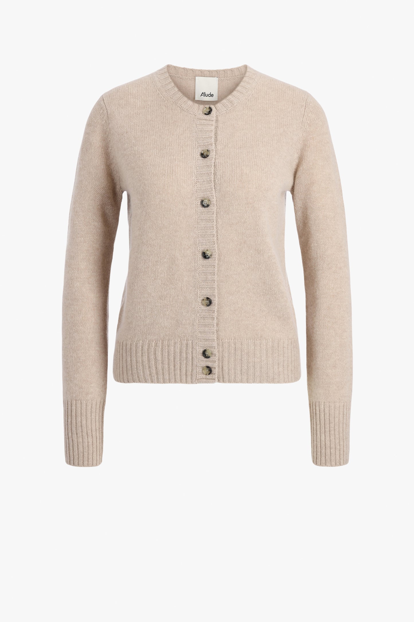 Cardigan Round in Warm Beige