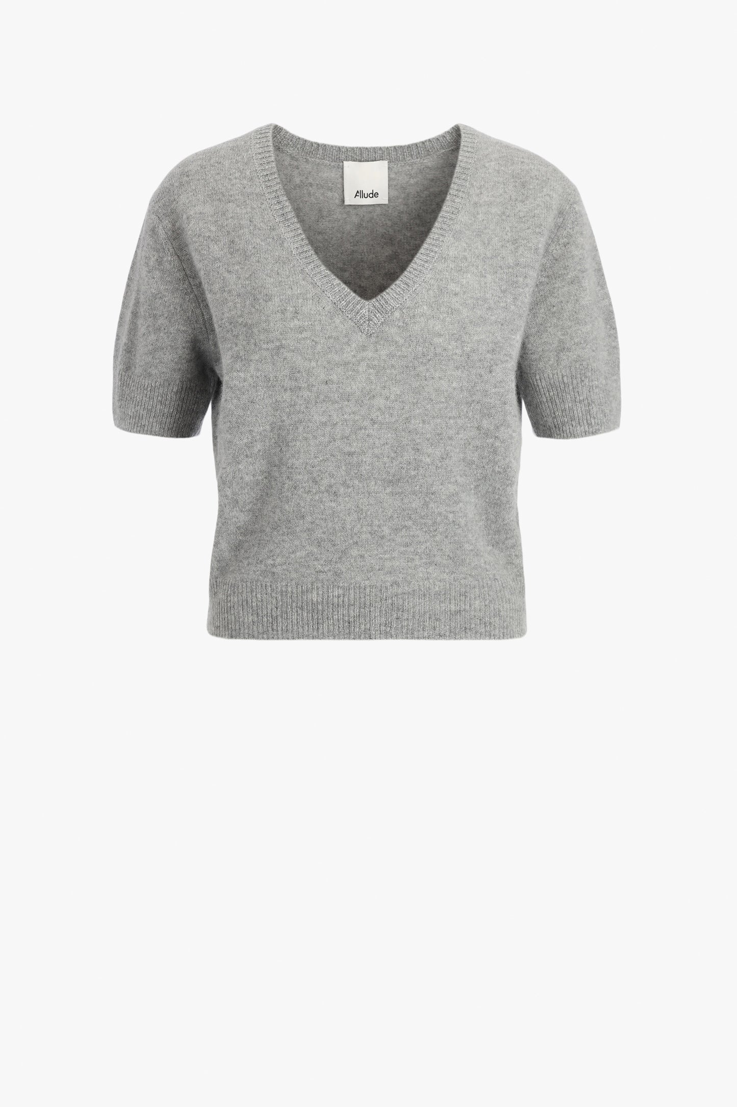 Sweater V-Half in gray