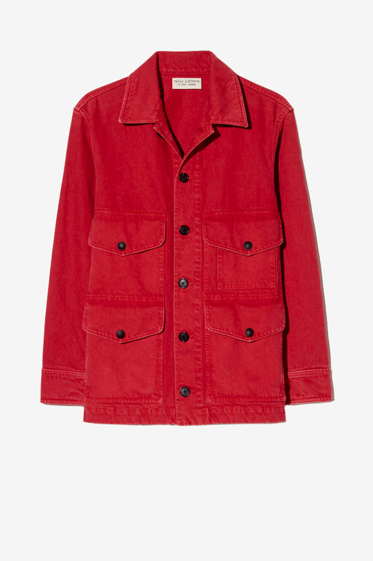Leroy jacket in Scarlet