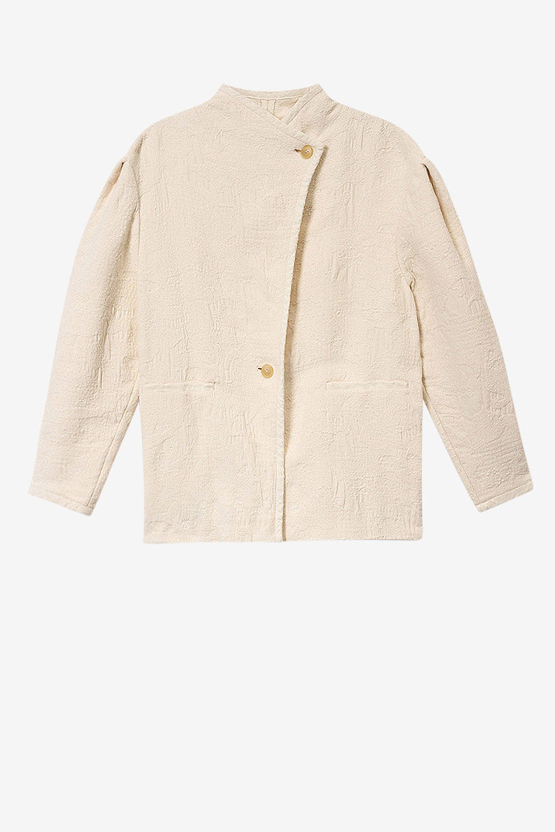 Uadie jacket in ecru
