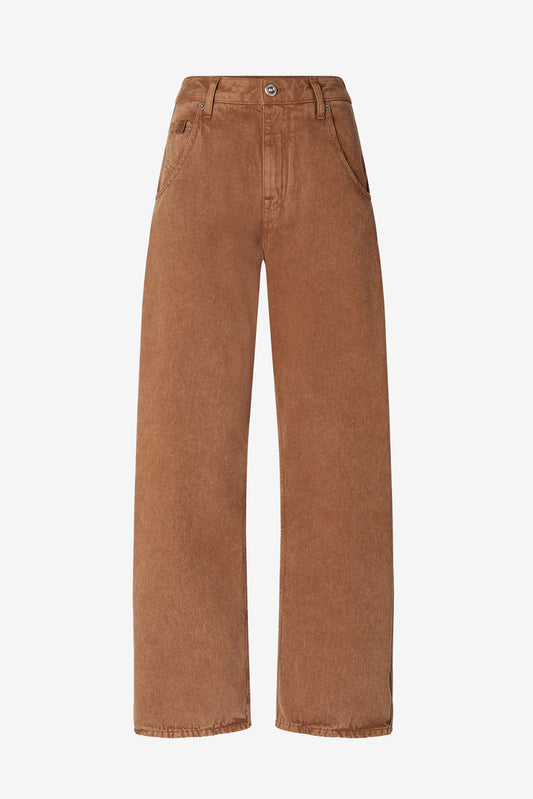 Lila Barrel jeans in Tinto Marmo